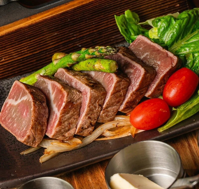 Teriyaki steak at Kon'ya Japan, a Japanese restaurant in Mount Pleasant, Calgary